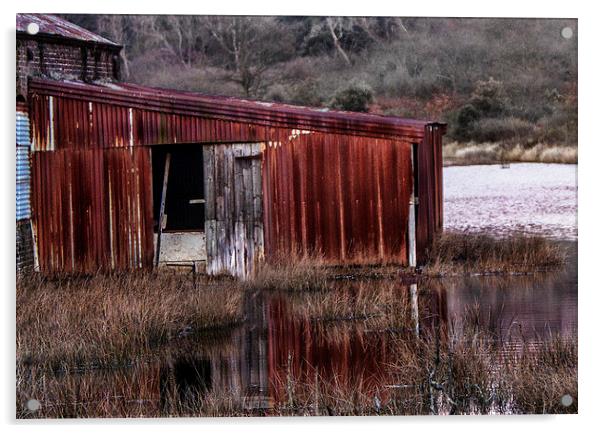 Water Shed Acrylic by Steven Else ARPS
