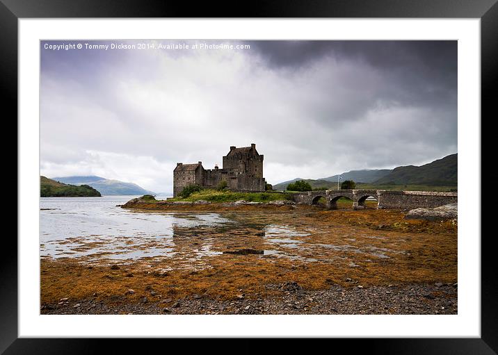 The Enchanting Eilean Donan Castle Framed Mounted Print by Tommy Dickson