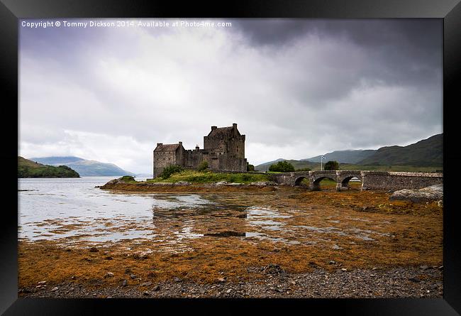 The Enchanting Eilean Donan Castle Framed Print by Tommy Dickson