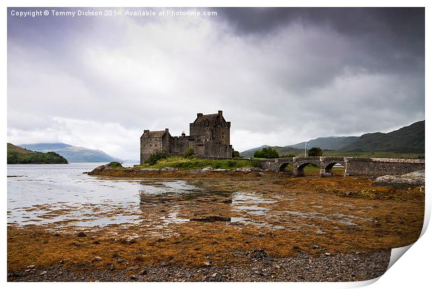 The Enchanting Eilean Donan Castle Print by Tommy Dickson