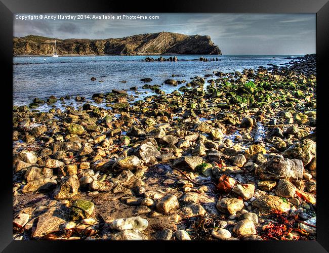 Lulworth Cove Framed Print by Andy Huntley
