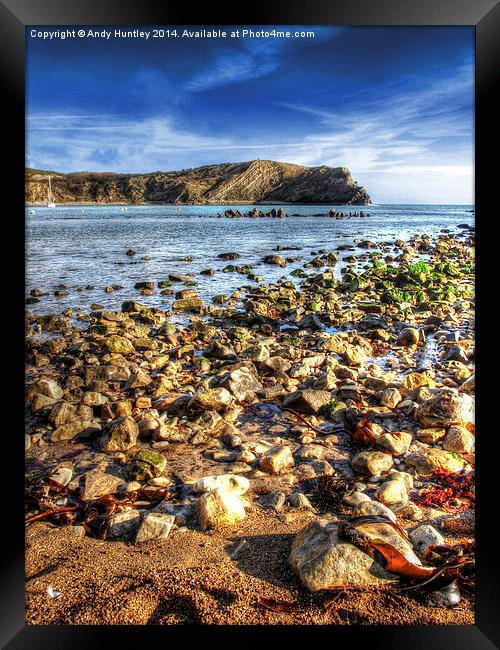 Lulworth Cove Dorset Framed Print by Andy Huntley