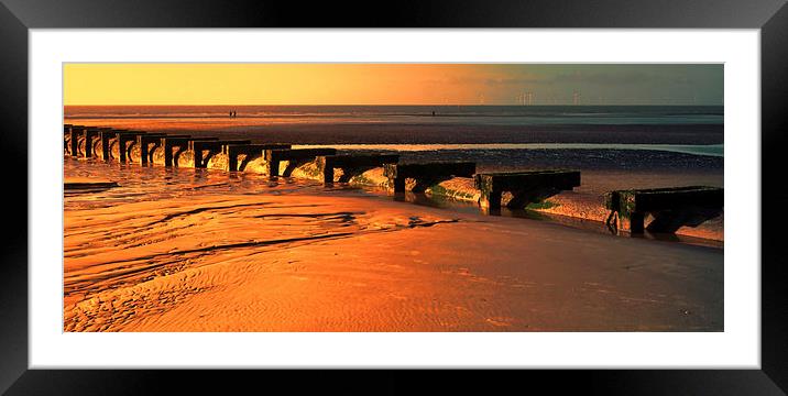 pipeline Framed Mounted Print by sue davies