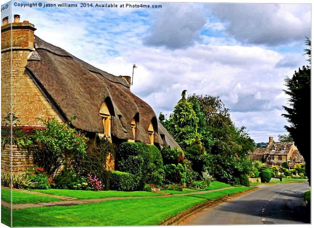 Picturesque Chipping Campden Canvas Print by Jason Williams