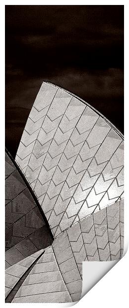 Sydney Opera House Print by Mark Hughes