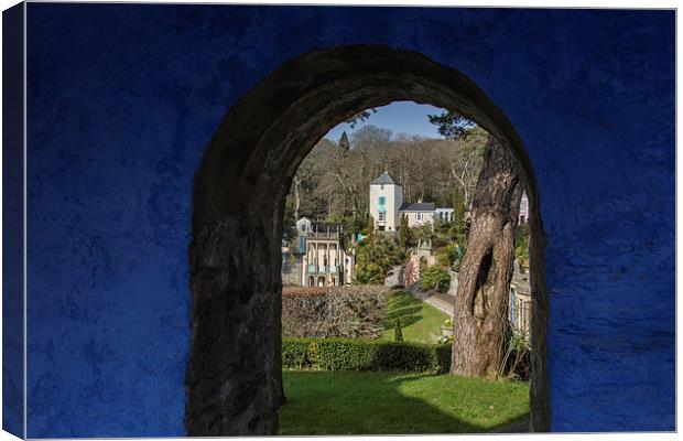 Portmeirion - North Wales Canvas Print by Andy McGarry