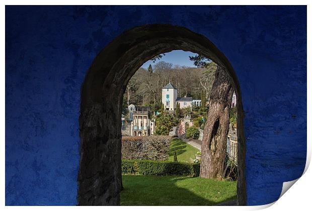 Portmeirion - North Wales Print by Andy McGarry