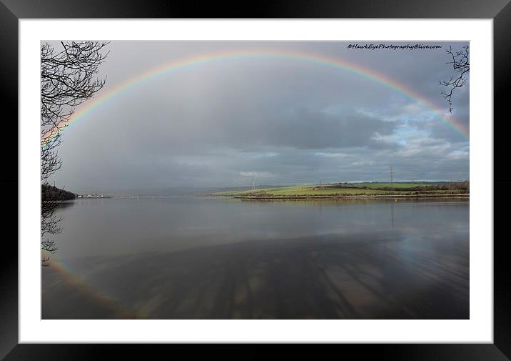 Rainbow Framed Mounted Print by Nigel Barrett Canvas