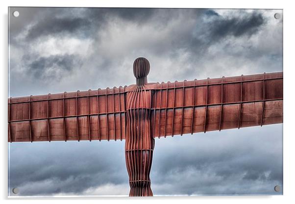 Angel of the North Acrylic by kevin wise