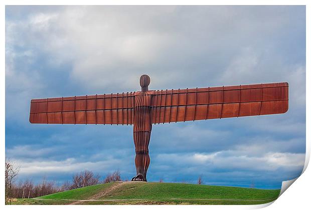 The Angel of the North Print by kevin wise