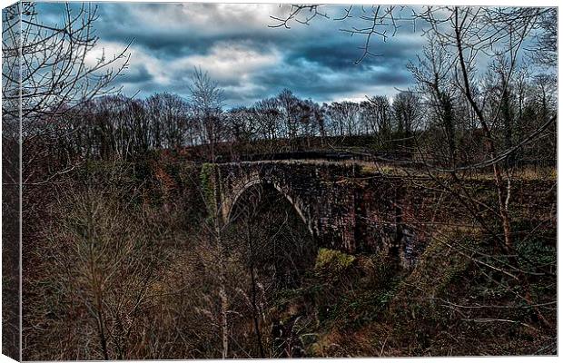Causey Arch Canvas Print by kevin wise