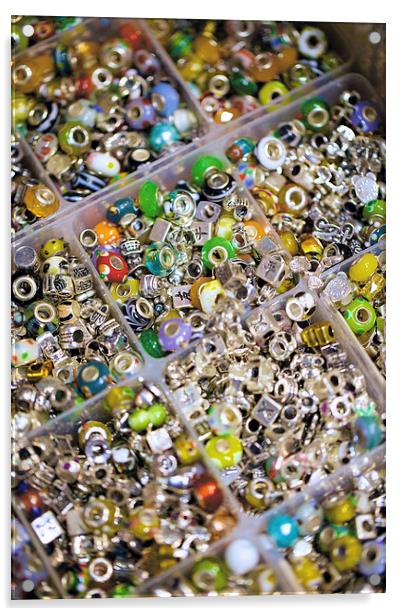 Necklace/Bracelet Beads Acrylic by David Yeaman
