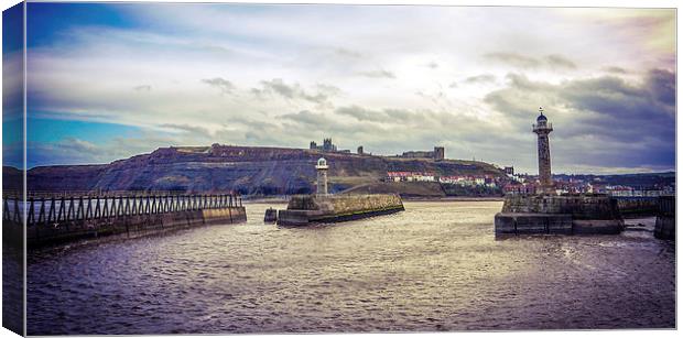 Whitby Canvas Print by Laura Kenny