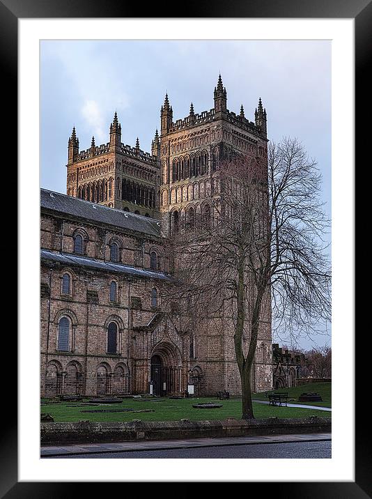 Durham Cathedral Entrance Framed Mounted Print by Philip Pound