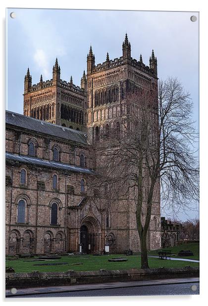 Durham Cathedral Entrance Acrylic by Philip Pound