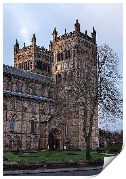 Durham Cathedral Entrance Print by Philip Pound