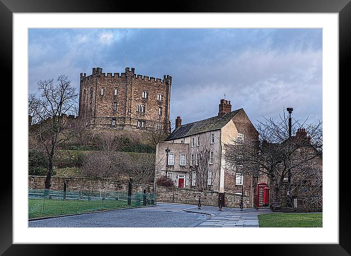 Historic Durham Castle Building Framed Mounted Print by Philip Pound