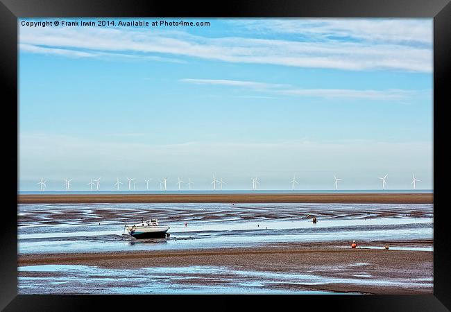 The vastness of Hoylak’e shoreline Framed Print by Frank Irwin