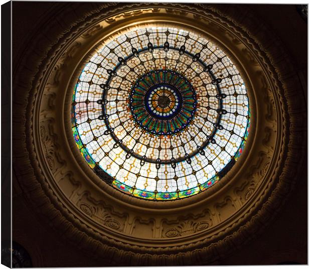 Dome roof Canvas Print by Colin Porteous