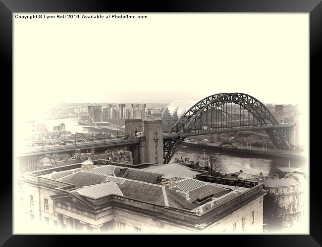 The Tyne Framed Print by Lynn Bolt