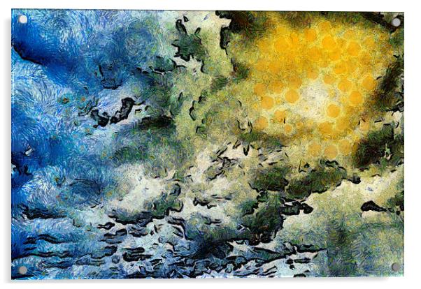 A break in the clouds Acrylic by Antony McAulay