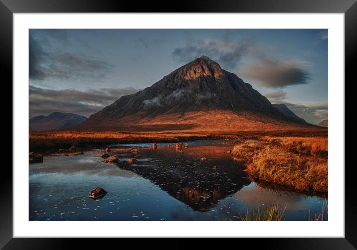 Buachaille Etive Framed Mounted Print by Geo Harris
