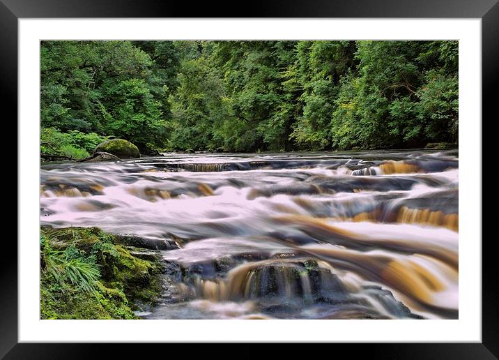 Rushing River Avon Framed Mounted Print by Andrew Mckinlay