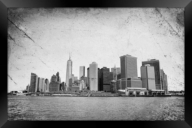 New York City Framed Print by Mary Lane