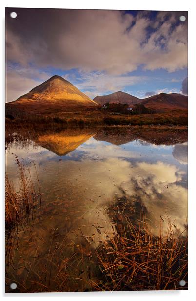 Glamaig! Acrylic by Alexander  Macaskill