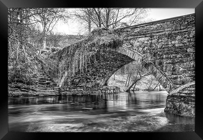 The Old Stone Bridge Framed Print by Christine Smart