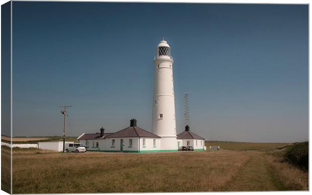 Nash Point Lighthouse Canvas Print by Leighton Collins