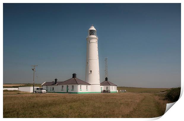 Nash Point Lighthouse Print by Leighton Collins