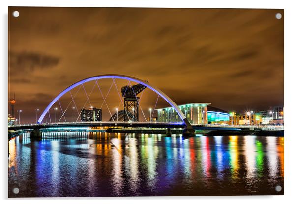 Millennium Arch, Glasgow Acrylic by David Reid