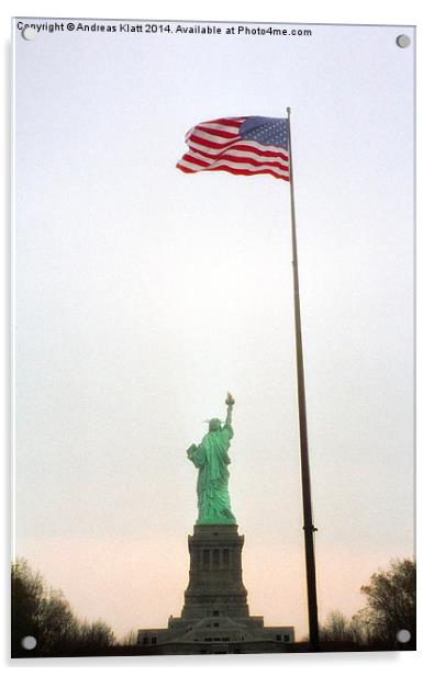 Liberty - The Promise Acrylic by Andreas Klatt