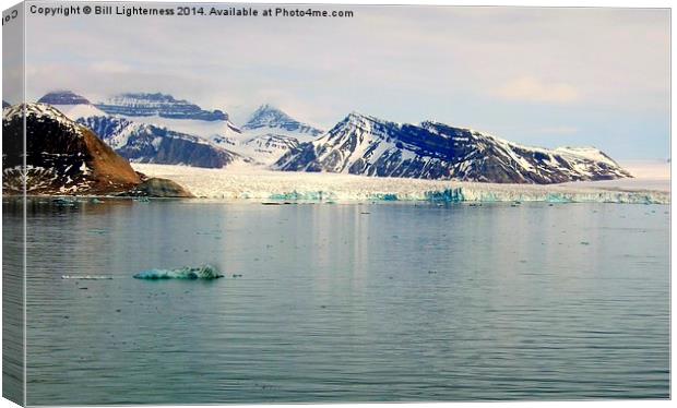 The Iceberg in the Arctic ! Canvas Print by Bill Lighterness