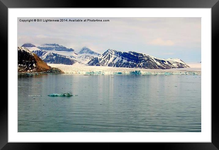 The Iceberg in the Arctic ! Framed Mounted Print by Bill Lighterness