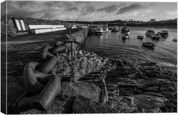 Cemaes Bay Anglesey North Wales Canvas Print by P H