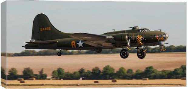 Boeing B-17 Flying Fortress Canvas Print by Adam Withers