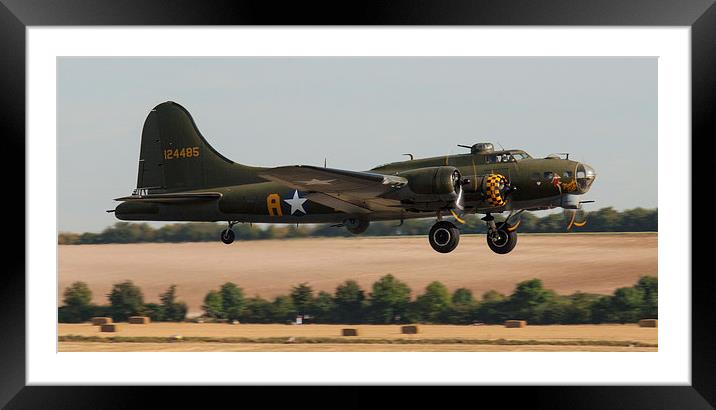 Boeing B-17 Flying Fortress Framed Mounted Print by Adam Withers