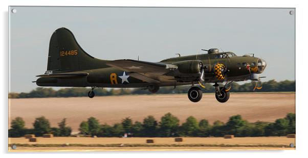 Boeing B-17 Flying Fortress Acrylic by Adam Withers