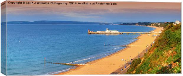 Good Morning Bournemouth 2 Canvas Print by Colin Williams Photography