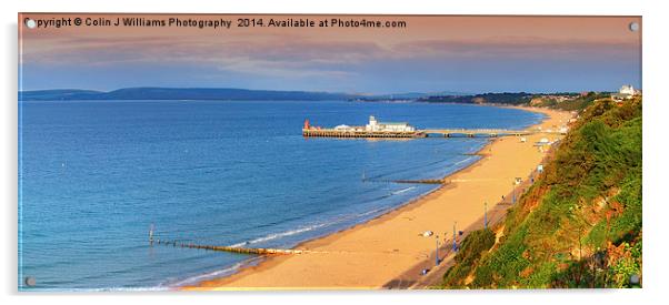 Good Morning Bournemouth 2 Acrylic by Colin Williams Photography
