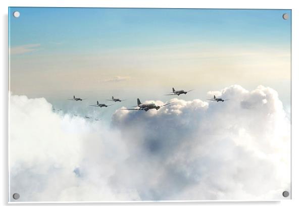 Airborne Division Acrylic by J Biggadike