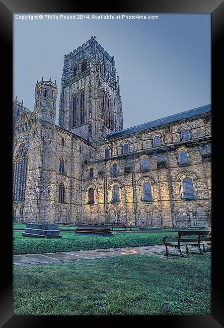 Durham Cathedral Early Morning Framed Print by Philip Pound