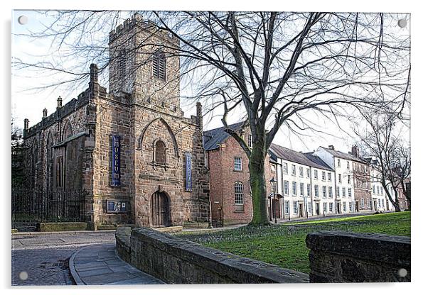 Durham Museum Church Acrylic by Philip Pound