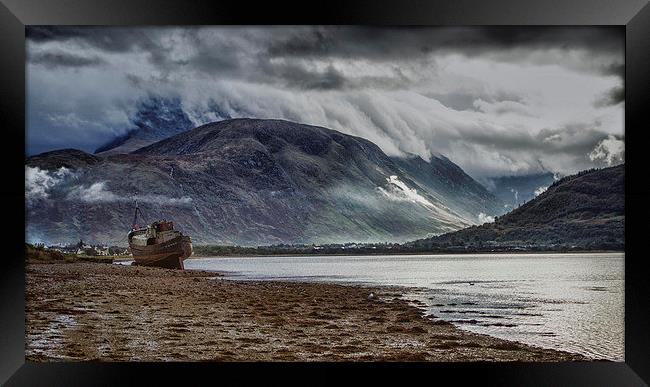 Shipwrecked Framed Print by Geo Harris