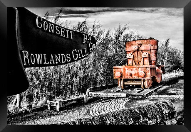Consett Framed Print by Northeast Images