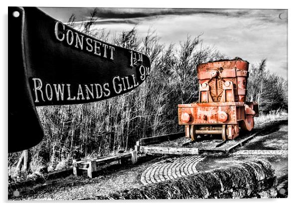 Consett Acrylic by Northeast Images