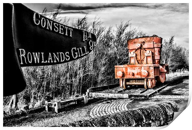 Consett Print by Northeast Images