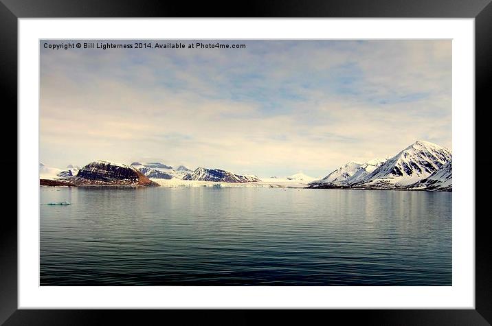 Beauty of the Arctic Framed Mounted Print by Bill Lighterness